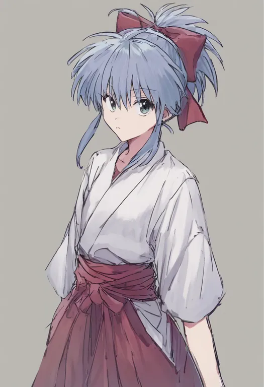 masterpiece, best quality, general, shihakusho, 1girl, solo, simple background — by k3scat, made with ComfyUI