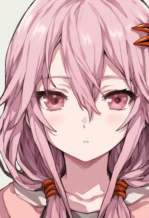 masterpiece, best quality, general, guilty crown, solo, simple background — by k3scat, made with ComfyUI