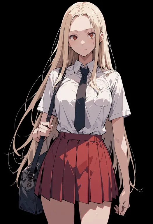masterpiece, best quality, score_7, safe, akagi: yami ni oritatta tensai, solo, simple background — by k3scat, made with ComfyUI