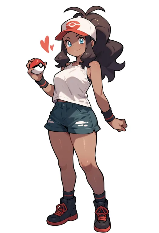 masterpiece, best quality, score_7, safe, pokemon rgby, solo, simple background — by k3scat, made with ComfyUI