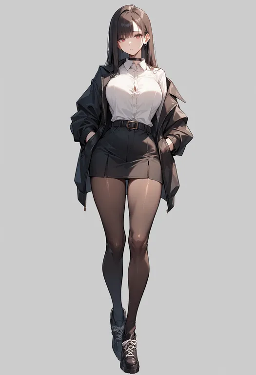 masterpiece, best quality, score_7, safe, serina (game), solo, simple background — by k3scat, made with ComfyUI