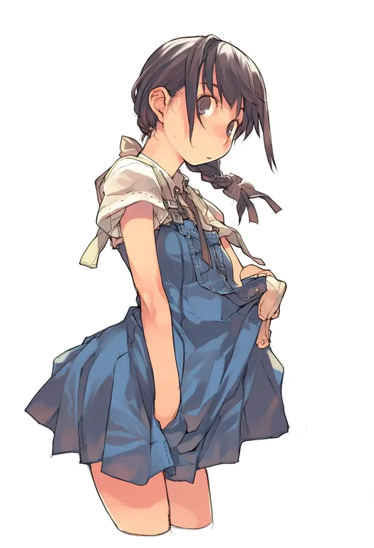 masterpiece, best quality, score_7, safe, os-tan, solo, simple background — by k3scat, made with ComfyUI