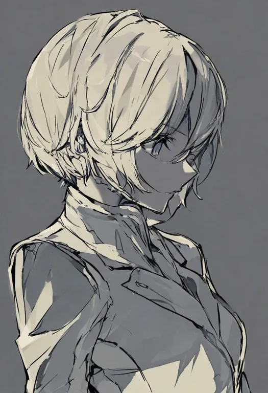 masterpiece, best quality, general, meiko (vocaloid), vocaloid, solo, upper body, simple background — by k3scat, made with ComfyUI