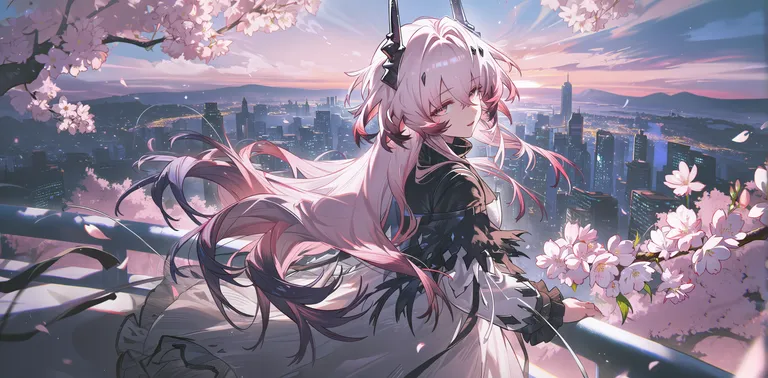 明日方舟-特雷西娅-坠日城樱-02 — by 💤💤💤, made with ComfyUI