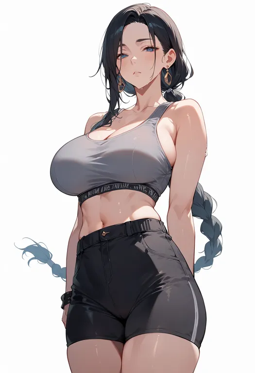 masterpiece, best quality, score_7, safe, toushin toshi i, solo, simple background — by k3scat, made with ComfyUI