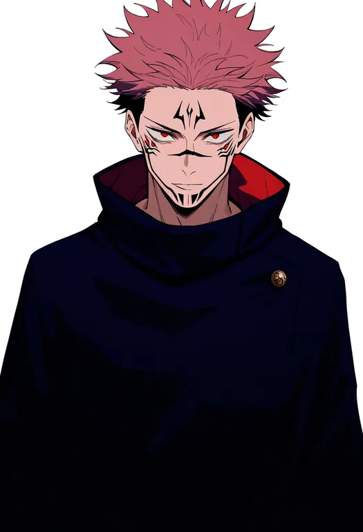 masterpiece, best quality, newest, absurdres, highres, safe, ryoumen_sukuna_(jujutsu_kaisen), jujutsu_kaisen, solo… — by k3scat, made with ComfyUI