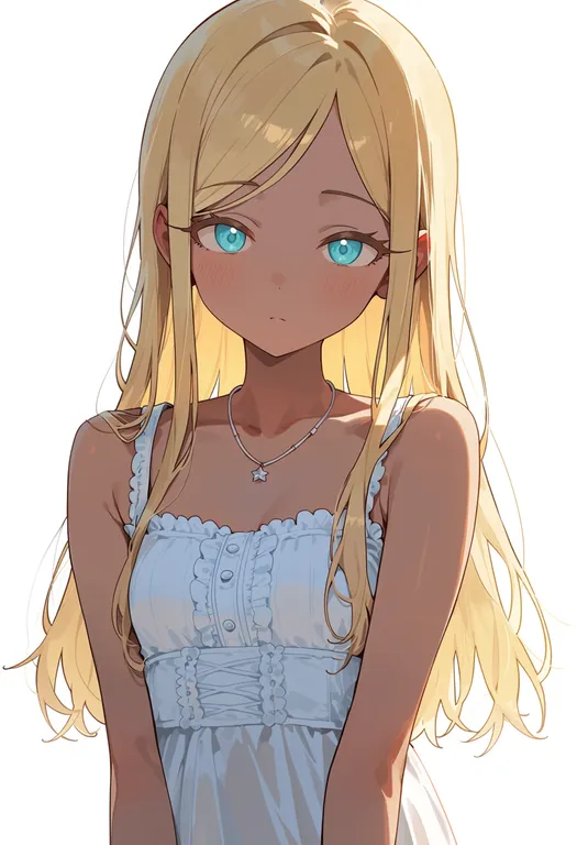 masterpiece, best quality, score_7, safe, layla (idolmaster), idolmaster, solo, upper body, simple background — by k3scat, made with ComfyUI