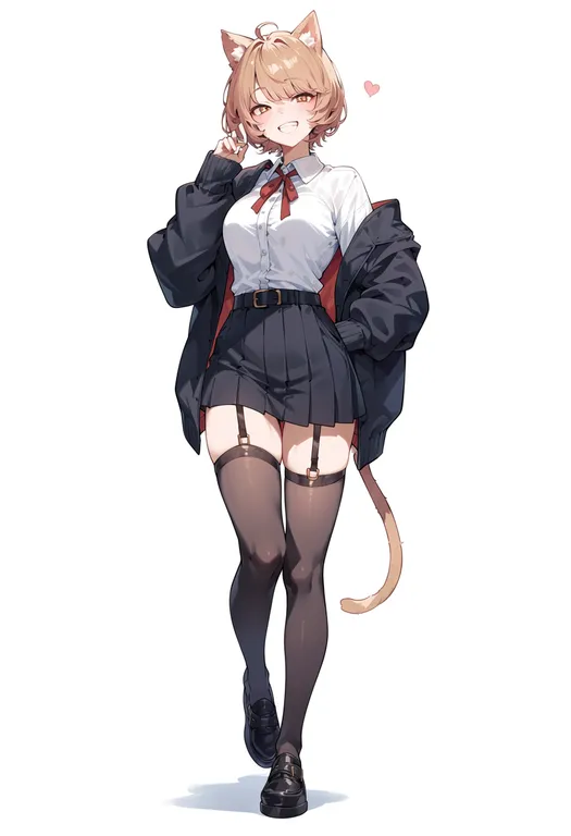masterpiece, best quality, score_7, safe, tokyo verdy, solo, full body, simple background — by k3scat, made with ComfyUI