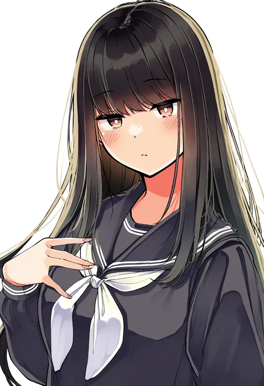 masterpiece, best quality, newest, absurdres, highres, safe, artist:niichi_(komorebi-palette), 1girl, solo — by k3scat, made with ComfyUI