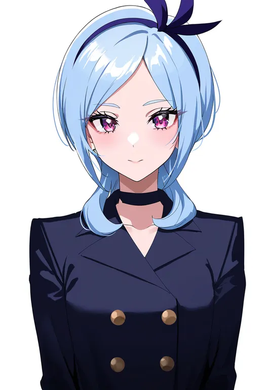 masterpiece, best quality, newest, absurdres, highres, safe, eas_(precure), precure, solo, upper_body, simple_background — by k3scat, made with ComfyUI