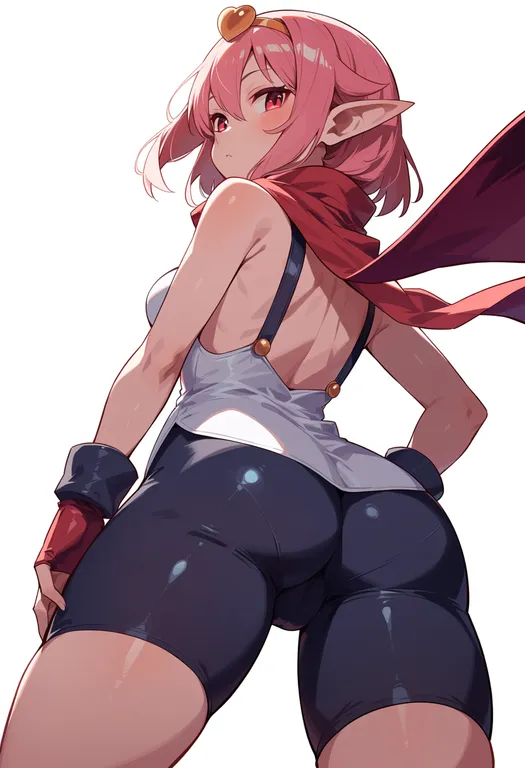 masterpiece, best quality, score_7, safe, arcana heart 3, solo, simple background — by k3scat, made with ComfyUI