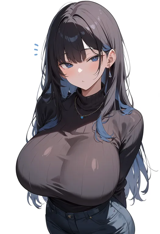 masterpiece, best quality, score_7, safe, touyouryuu-san, solo, upper body, simple background — by k3scat, made with ComfyUI