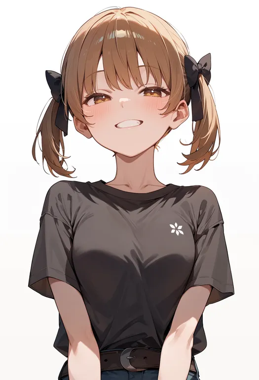 masterpiece, best quality, score_7, safe, fukuzawa yumi, solo, upper body, simple background — by k3scat, made with ComfyUI