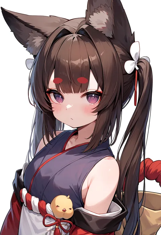 masterpiece, best quality, score_7, safe, amagi-chan (azur lane), azur lane, solo, upper body, simple background — by k3scat, made with ComfyUI