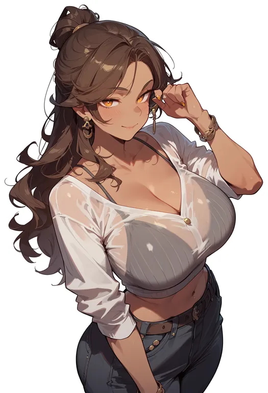 masterpiece, best quality, score_7, safe, dragalia lost, solo, simple background — by k3scat, made with ComfyUI
