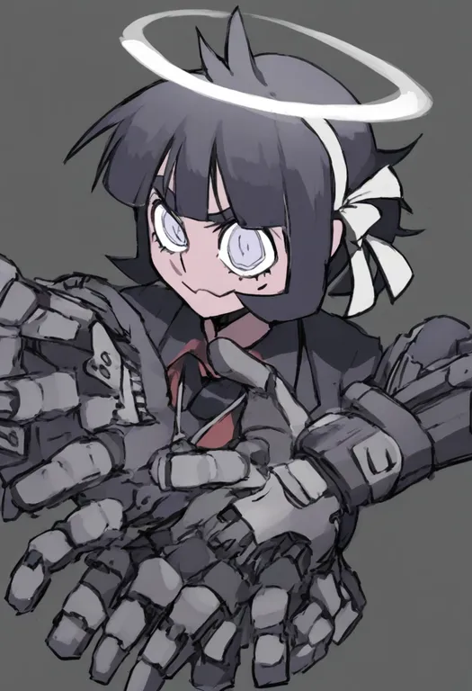 masterpiece, best quality, general, azazel (helltaker), helltaker, solo, upper body, simple background — by k3scat, made with ComfyUI
