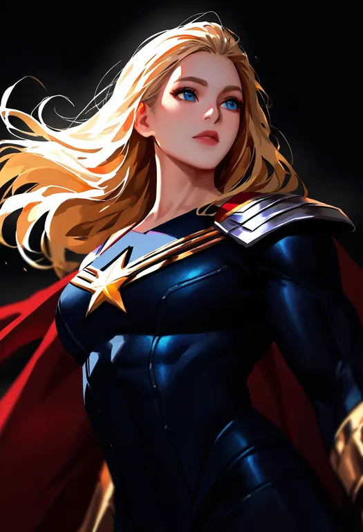 masterpiece, best quality, newest, absurdres, highres, safe, thor_(marvel), marvel, solo, upper_body, simple_background — by k3scat, made with ComfyUI