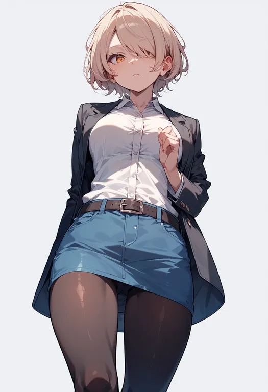 masterpiece, best quality, score_7, safe, hachigatsu no cinderella nine, solo, simple background — by k3scat, made with ComfyUI