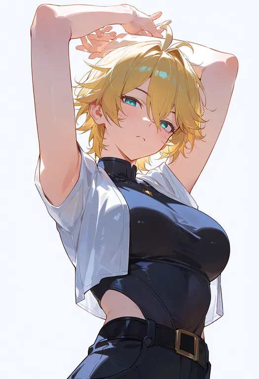 masterpiece, best quality, score_7, safe, phainon (khaslana) (honkai: star rail), honkai: star rail, solo, upper body… — by k3scat, made with ComfyUI