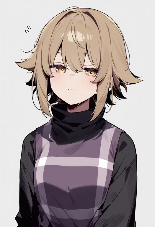 masterpiece, best quality, score_7, safe, urotsuki, solo, upper body, simple background — by k3scat, made with ComfyUI