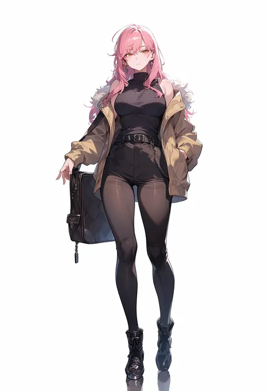 masterpiece, best quality, score_7, safe, arcana famiglia, solo, simple background — by k3scat, made with ComfyUI