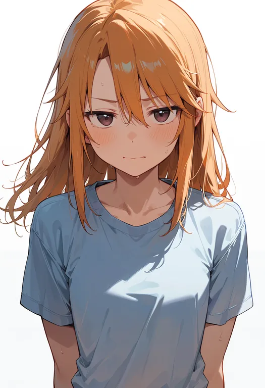 masterpiece, best quality, score_7, safe, yuuki haru, solo, upper body, simple background — by k3scat, made with ComfyUI