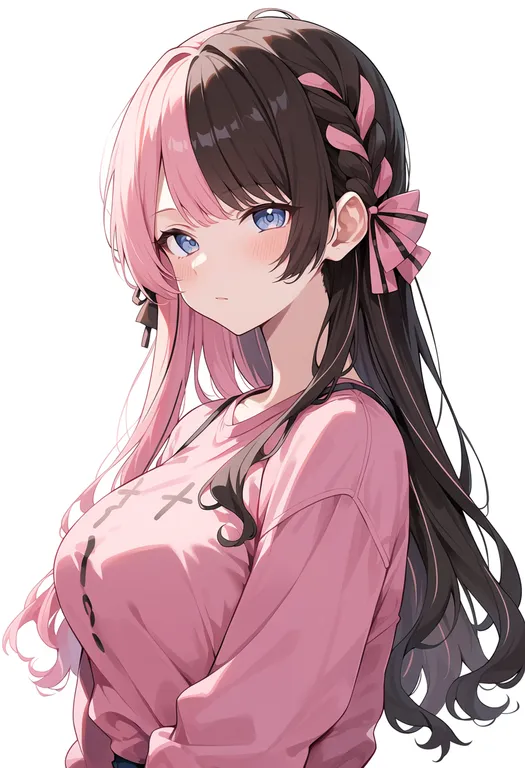 masterpiece, best quality, score_7, safe, tachibana hinano, solo, upper body, simple background — by k3scat, made with ComfyUI