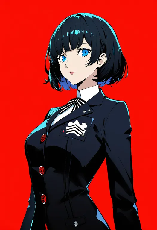 masterpiece, best quality, newest, absurdres, highres, safe, queen_(persona_5), persona_5, solo, upper_body… — by k3scat, made with ComfyUI