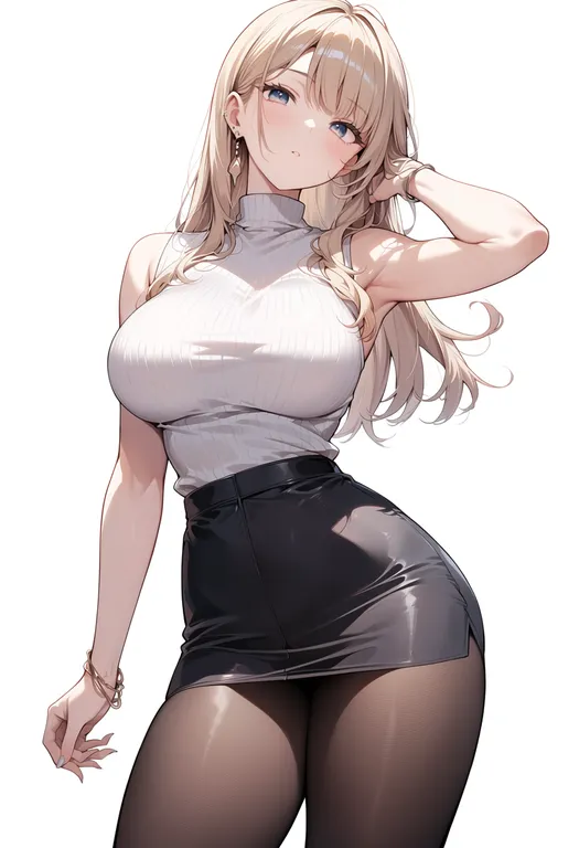 masterpiece, best quality, score_7, safe, heaven official's blessing, solo, simple background — by k3scat, made with ComfyUI