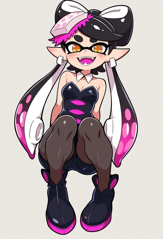 masterpiece, best quality, score_7, safe, splatoon 1, solo, simple background — by k3scat, made with ComfyUI