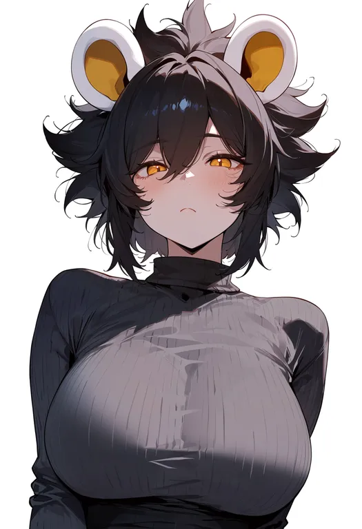 masterpiece, best quality, score_7, safe, luxray, solo, upper body, simple background — by k3scat, made with ComfyUI