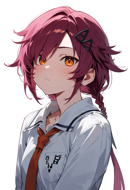 masterpiece, best quality, score_7, safe, tennouboshi uzume, solo, upper body, simple background — by k3scat, made with ComfyUI