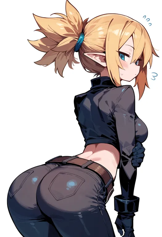 masterpiece, best quality, score_7, safe, makai senki disgaea 2, solo, simple background — by k3scat, made with ComfyUI