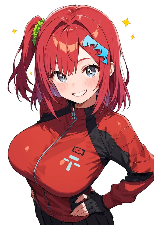 masterpiece, best quality, score_7, safe, sakimiya iruka, solo, upper body, simple background — by k3scat, made with ComfyUI