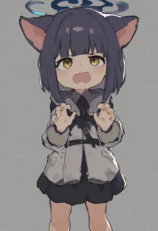 masterpiece, best quality, general, hair strand, 1girl, solo, simple background — by k3scat, made with ComfyUI