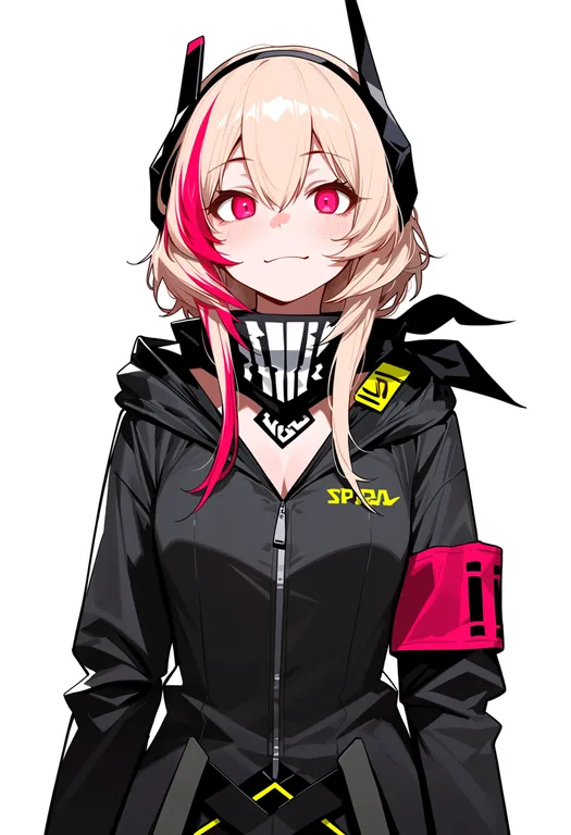 masterpiece, best quality, score_7, safe, m4 sopmod ii (girls' frontline), girls' frontline, solo, upper body… — by k3scat, made with ComfyUI