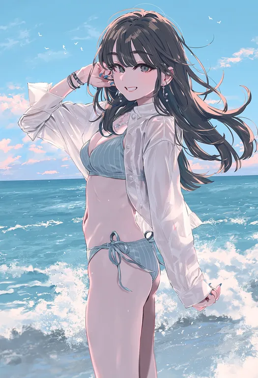 masterpiece, best quality, score_7, safe, @ponkan 8, 1girl, solo — by k3scat, made with ComfyUI
