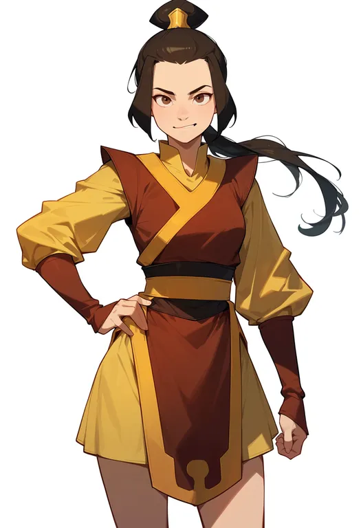 masterpiece, best quality, score_7, safe, avatar aang: the last airbender, solo, simple background — by k3scat, made with ComfyUI