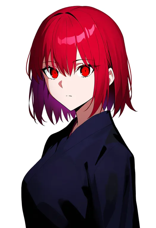 masterpiece, best quality, newest, absurdres, highres, safe, tsukihime, solo, simple_background — by k3scat, made with ComfyUI