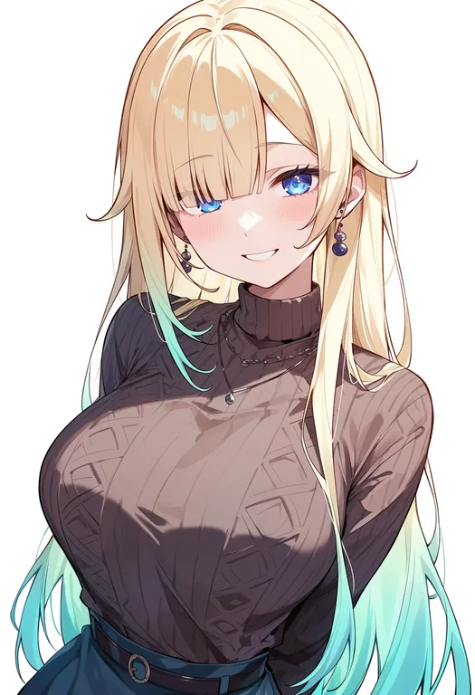 masterpiece, best quality, score_7, safe, aizawa ema, solo, upper body, simple background — by k3scat, made with ComfyUI
