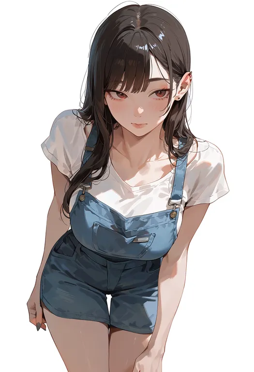 masterpiece, best quality, score_7, safe, asian, 1girl, solo, simple background — by k3scat, made with ComfyUI