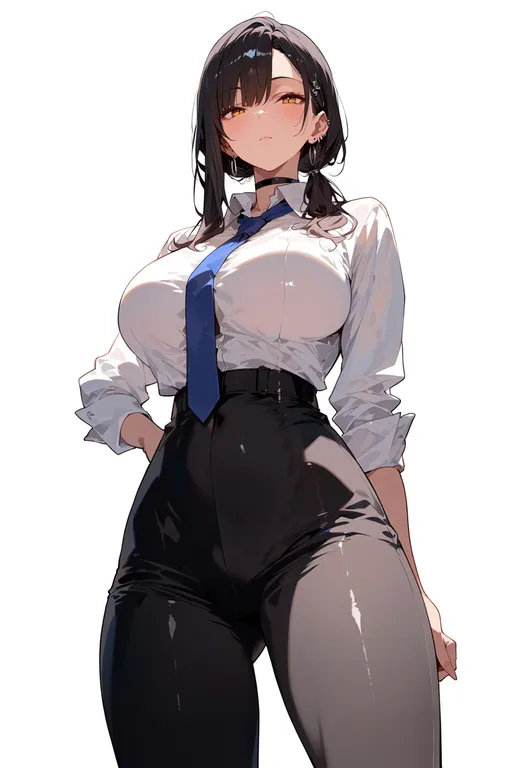 masterpiece, best quality, score_7, safe, carnival phantasm, solo, simple background — by k3scat, made with ComfyUI