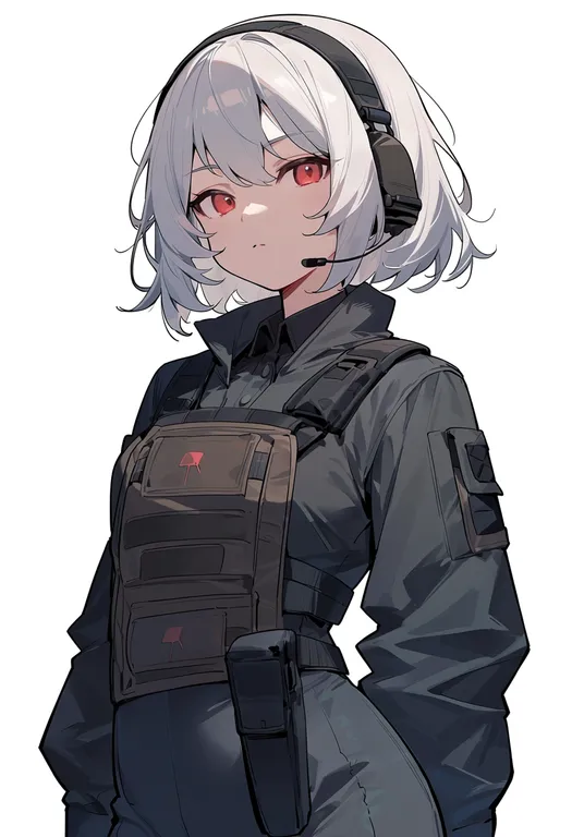 masterpiece, best quality, score_7, safe, tokarev (girls' frontline), girls' frontline, solo, upper body… — by k3scat, made with ComfyUI