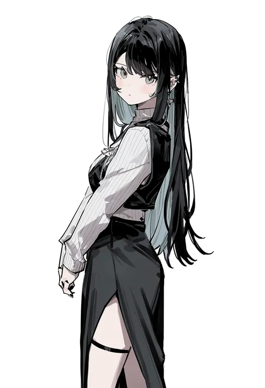 safe, bad reflection, 1girl, solo — by k3scat, made with ComfyUI