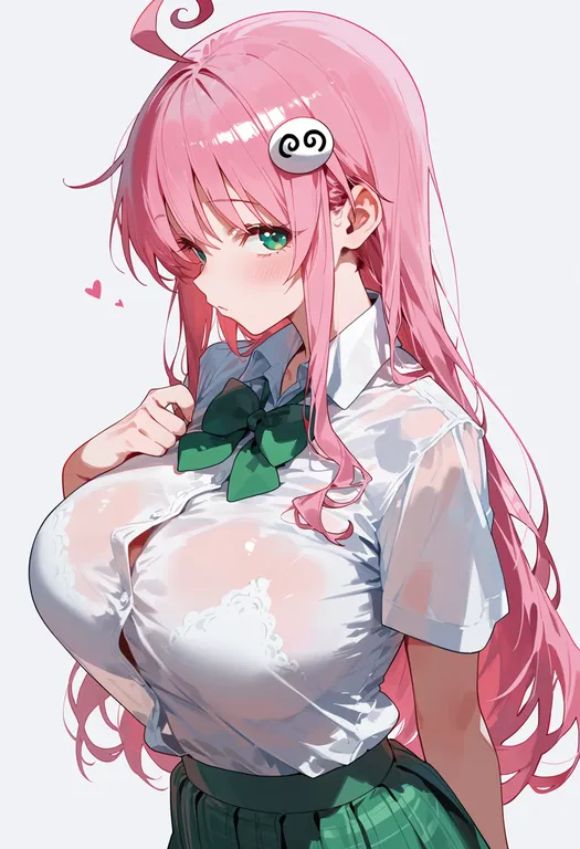 masterpiece, best quality, score_7, safe, lala satalin deviluke, solo, upper body, simple background — by k3scat, made with ComfyUI