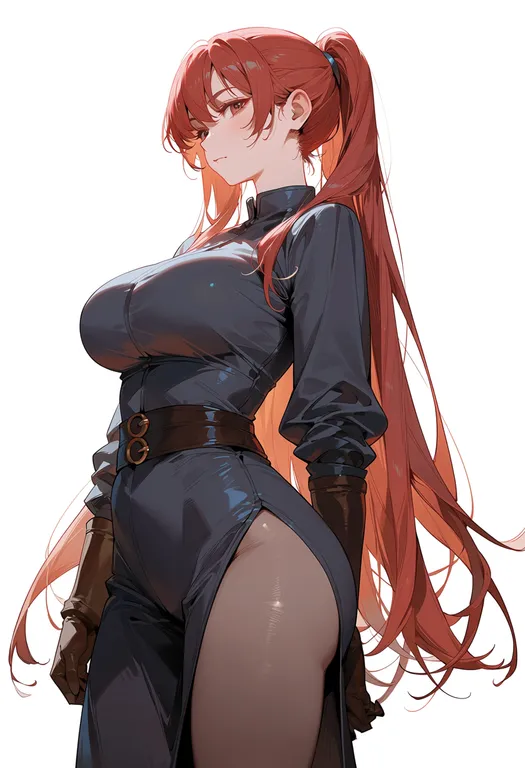 masterpiece, best quality, score_7, safe, maoyuu maou yuusha, solo, simple background — by k3scat, made with ComfyUI