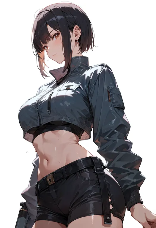 masterpiece, best quality, score_7, safe, zero wing, solo, simple background — by k3scat, made with ComfyUI