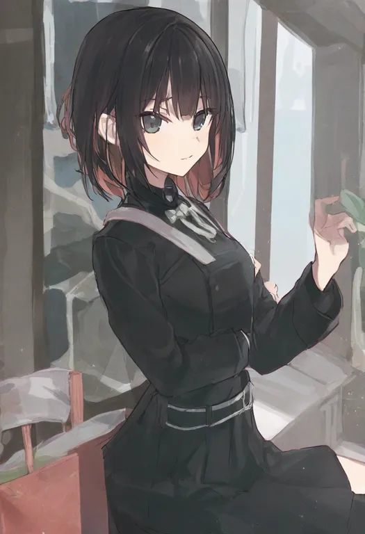 masterpiece, best quality, general, alternate body size, 1girl, solo — by k3scat, made with ComfyUI