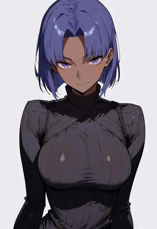 masterpiece, best quality, score_7, safe, assassin (fate/zero), fate/zero, solo, upper body, simple background — by k3scat, made with ComfyUI