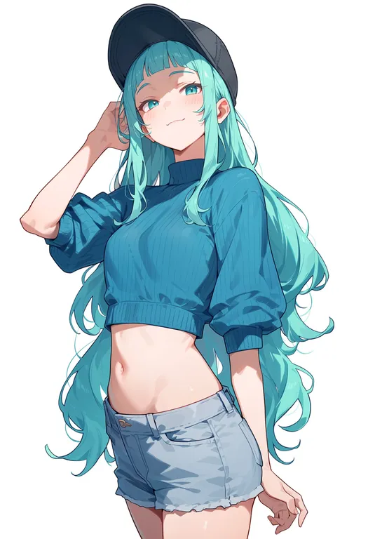 masterpiece, best quality, score_7, safe, kusari, solo, simple background — by k3scat, made with ComfyUI